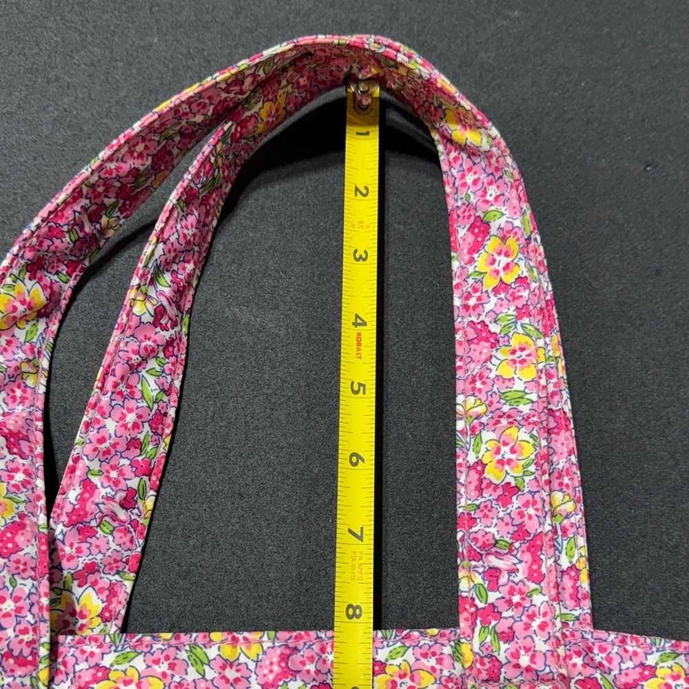 Lauren Ralph Lauren Floral Pink Tote Bag - Picture 4 of 9